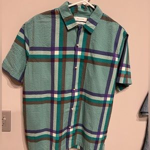 Urban Outfitters Short Sleeved Button Up - M